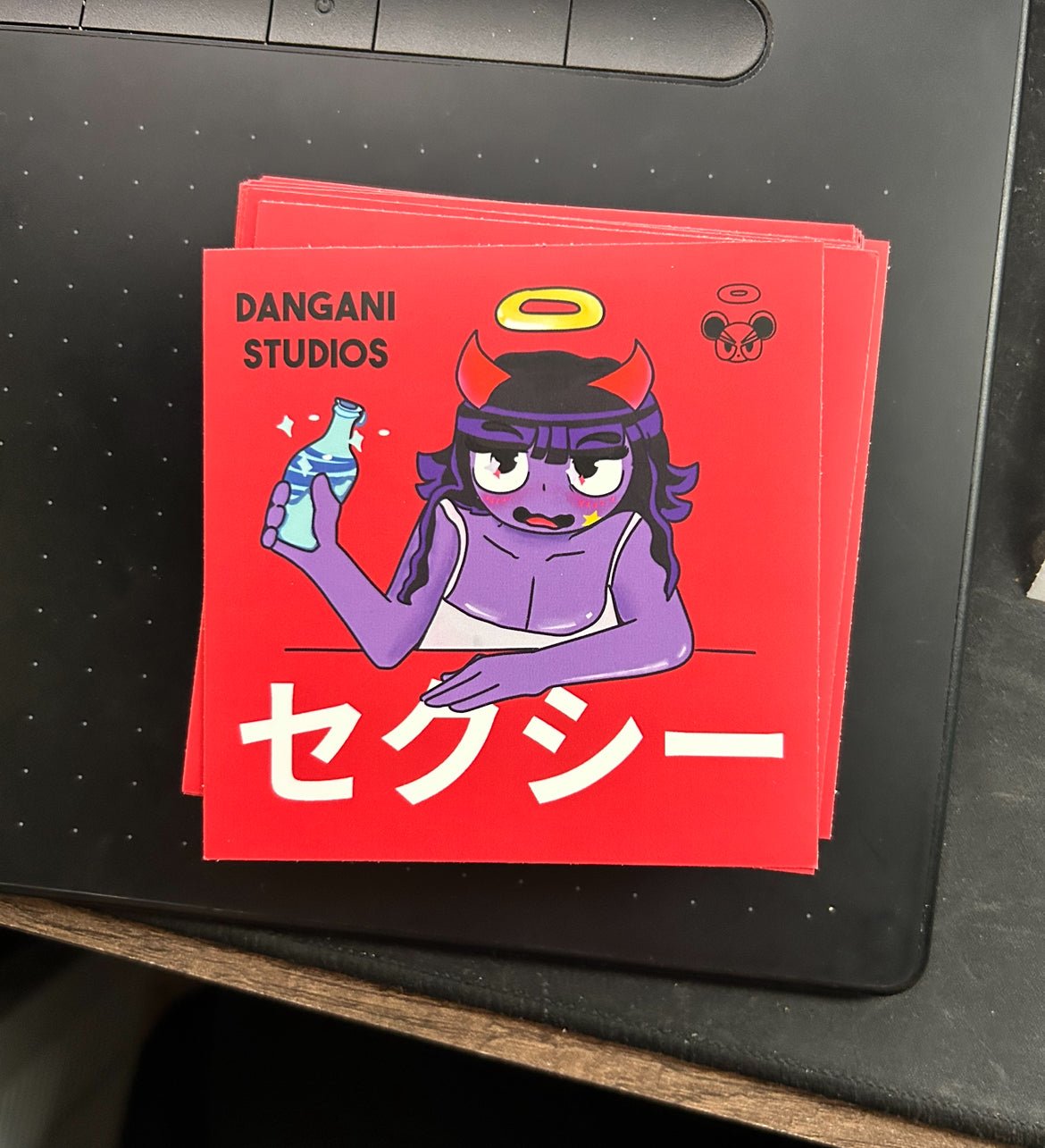 DokuGirl セクシー Sticker [2-PACK] - DANGANI STUDIOS